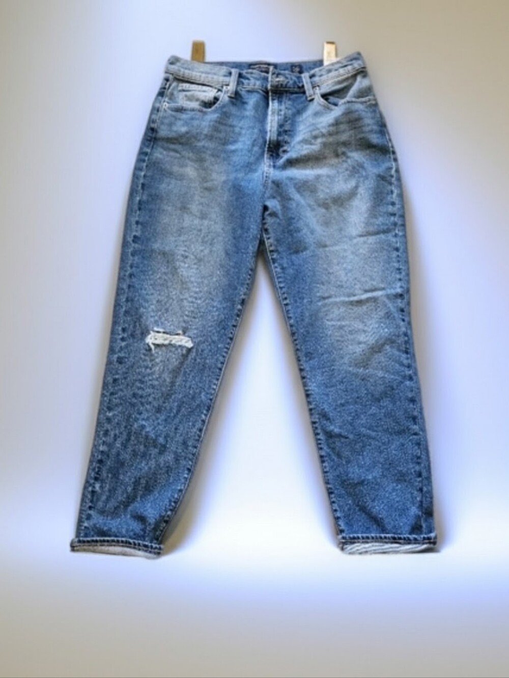 LUCKY BRAND MOM JEAN ANKLE JEANS